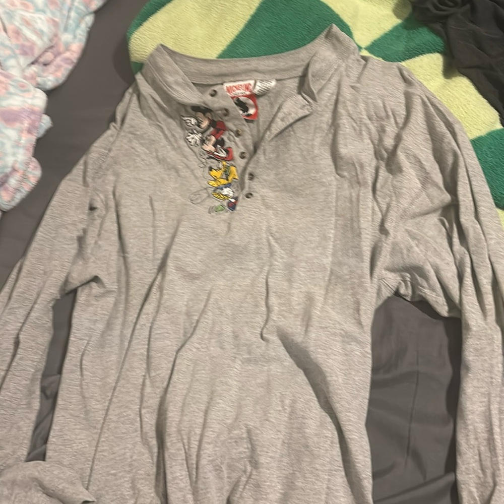 Mickey inc. long sleeve shirt mickey and friends disney